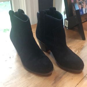 Sam Edelman suede booties